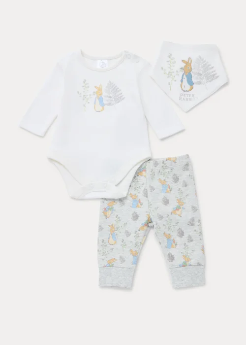 Baby 3 Piece Peter Rabbit Set (Newborn-12mths) - Newborn Image 1