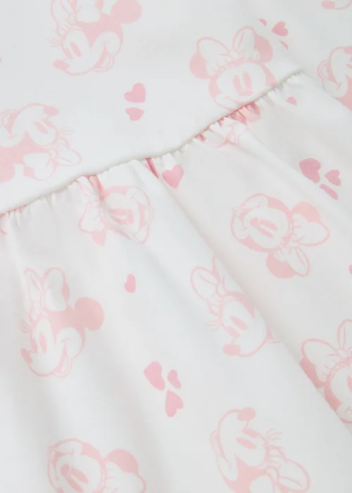 Baby Cream Minnie Mouse Print Dress (Newborn-12mths) - 0-3 months Image 2