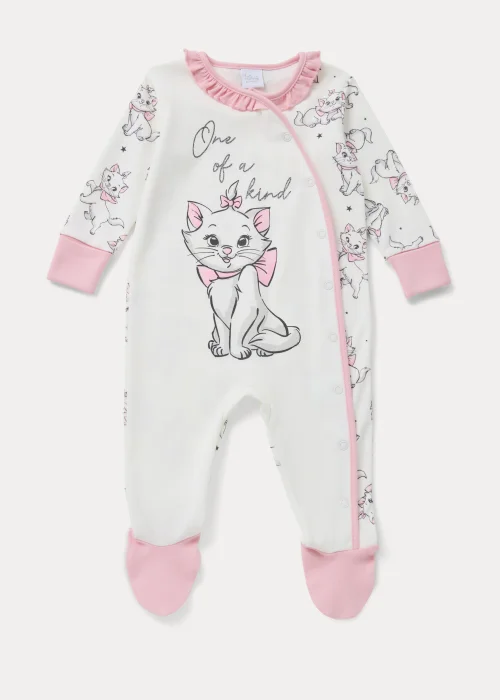 Baby Pink Marie Print Sleepsuit (Newborn-12mths) - Newborn Image 1