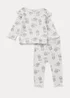 Baby Cream Marie Long Sleeve T-Shirt & Leggings Set (Newborn-12mths) - Newborn Image 1