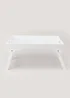 White Breakfast Tray with Legs (47cm x 32cm x 24cm) Image 1