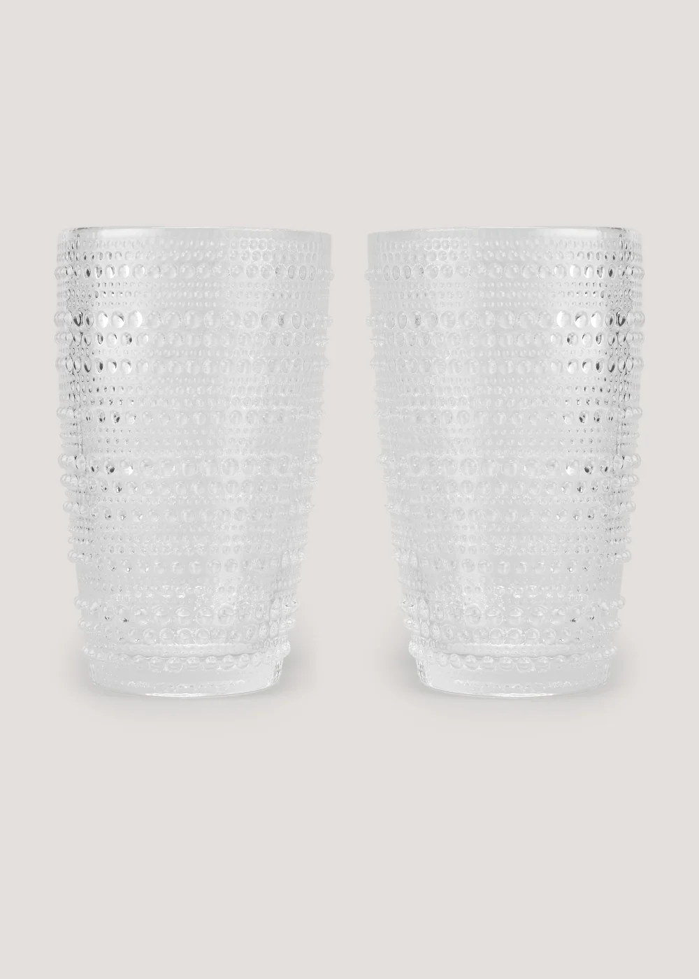 2 Pack Bubble Effect Tumblers (13cm x 8.5cm) Image 1