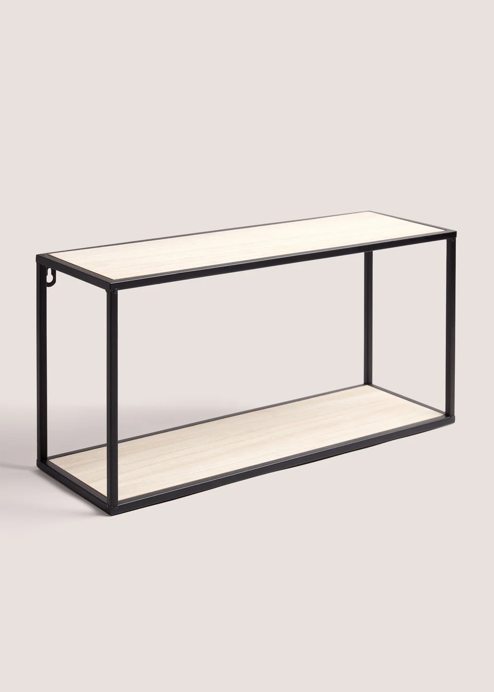 Black Metal Single Shelf (30cm x 15cm) Image 1
