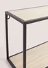 Black Square Metal Shelf (40.5cm x 40.5cm x 14cm) Image 2