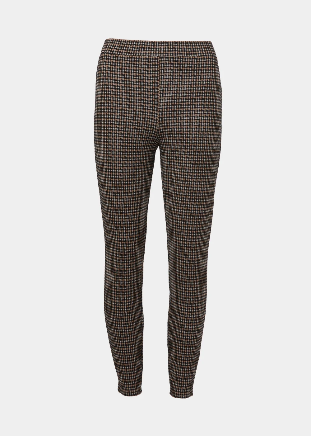 Brown Dogtooth Leggings - 8 Image 5