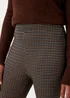 Brown Dogtooth Leggings - 8 Image 3