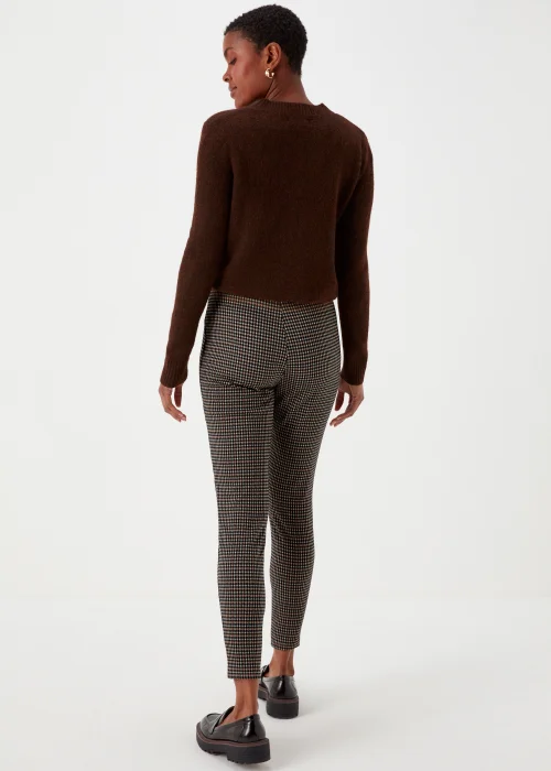 Brown Dogtooth Leggings - 8 Image 2