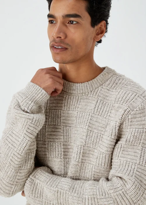 Stone Textured Jumper - S Image 3