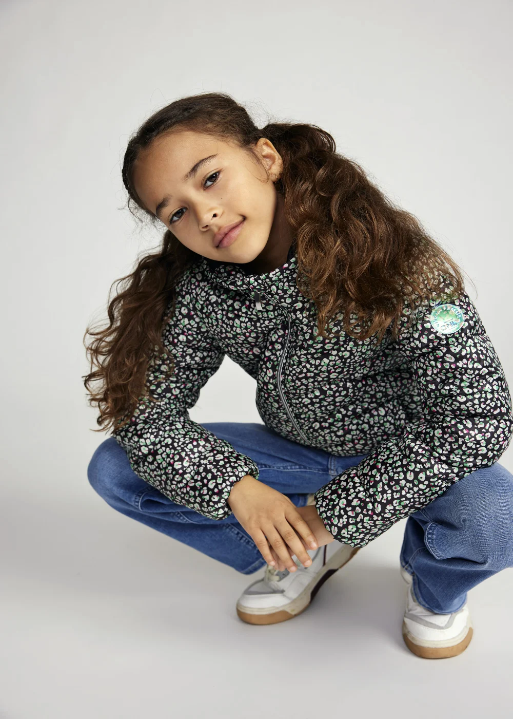 ONLY Girls Multicoloured Quilted Jacket (6-14yrs) - Age 6 Years Image 1