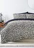 Black & White Dalmatian Fleece Duvet Cover - Single Image 1