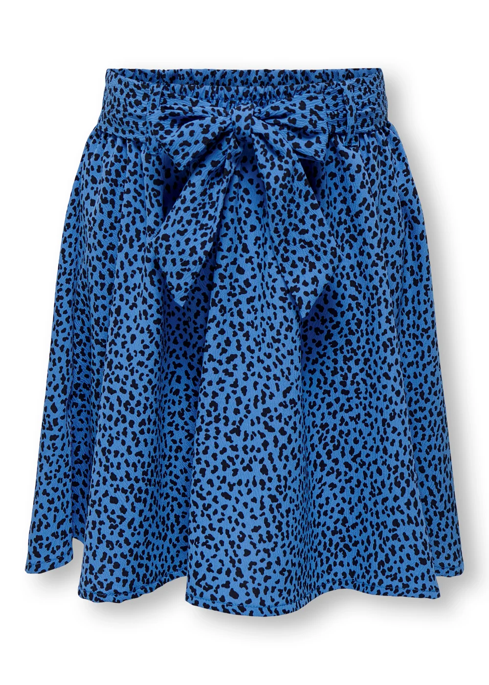 ONLY Girls Blue Print Skater Skirt (6-14yrs) - Age 10 Years Image 1