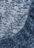 Blue Marl Teddy Fleece Bed Sheet - Single Image 2