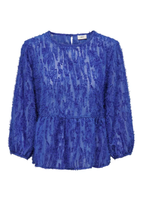 JDY King Blue 3/4 Sleeve Top - 8 Image 5