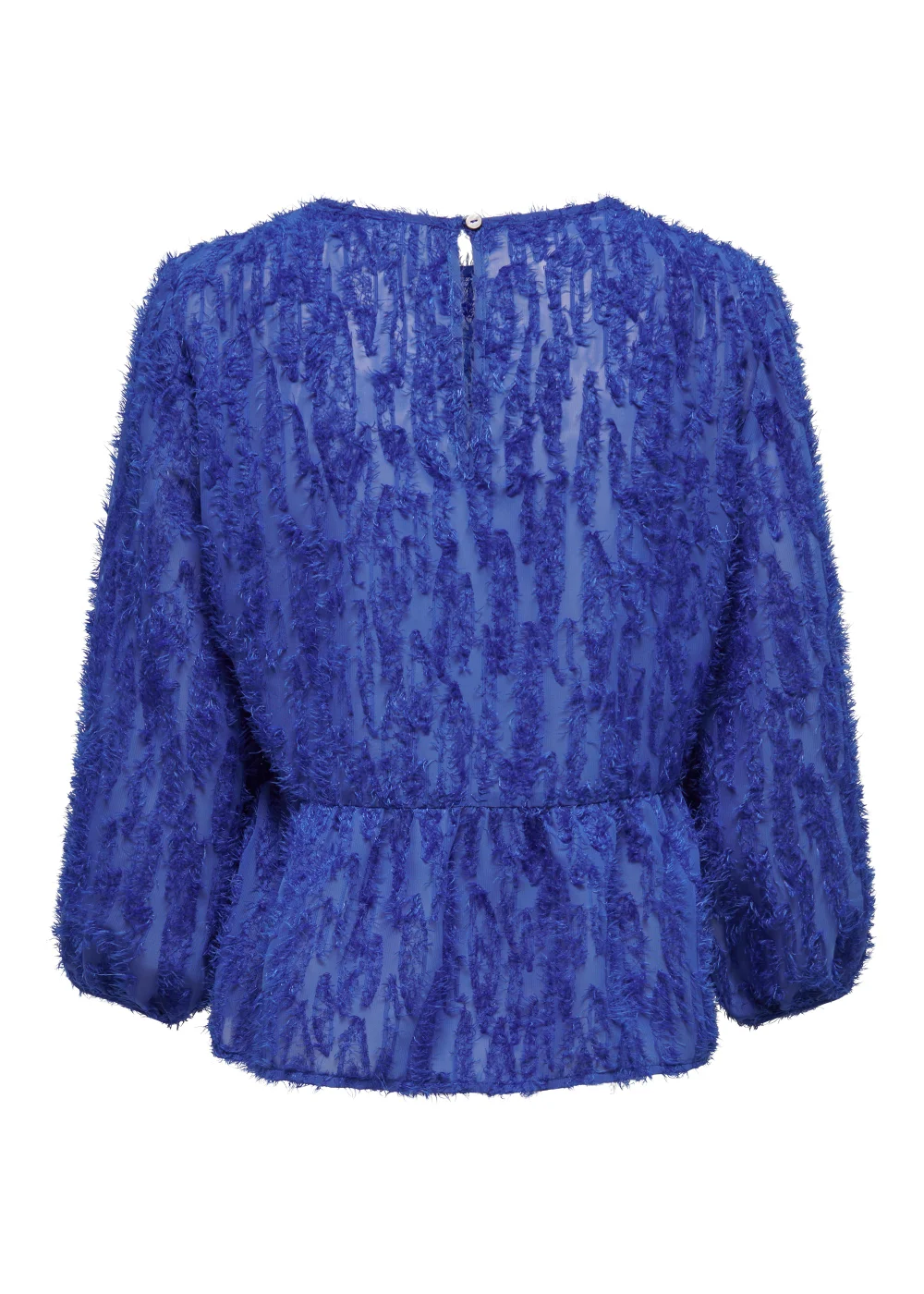 JDY King Blue 3/4 Sleeve Top - 8 Image 6