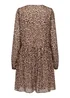 JDY Sina Stone Animal Print Long Sleeve Dress - 8 Image 6