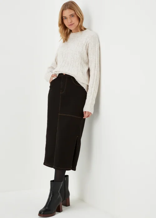 JDY Freja Midi Denim Skirt - 8 Image 4