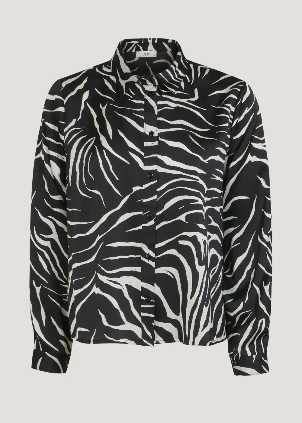 JDY Multicoloured Fifi Zebra Print Shirt - Size 8 Image 5