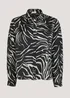 JDY Multicoloured Fifi Zebra Print Shirt - Size 8 Image 5