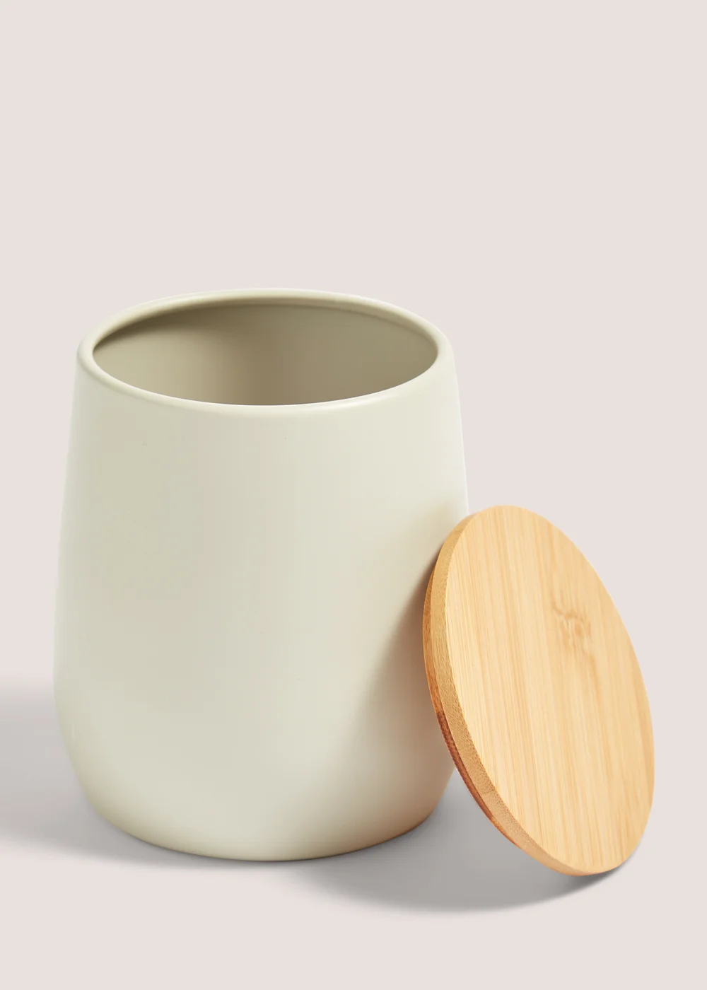 Natural Round Storage Tin (12cm x 9.5cm) Image 2