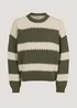 JDY Sana Multicoloured Stripe Knitted Jumper - 8 Image 1