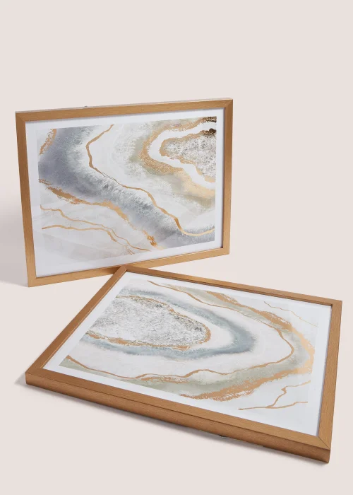 2 Pack Luxe Wall Art (40cm x 50cm) Image 1