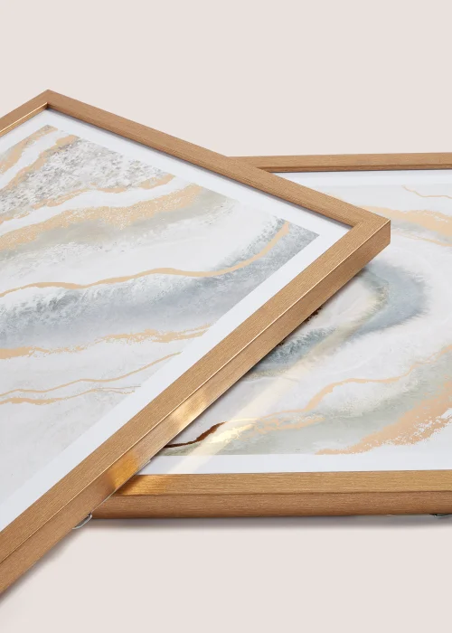 2 Pack Luxe Wall Art (40cm x 50cm) Image 2