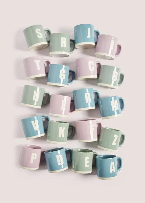 Alphabet Mug (9cm x 9cm) - S Image 2