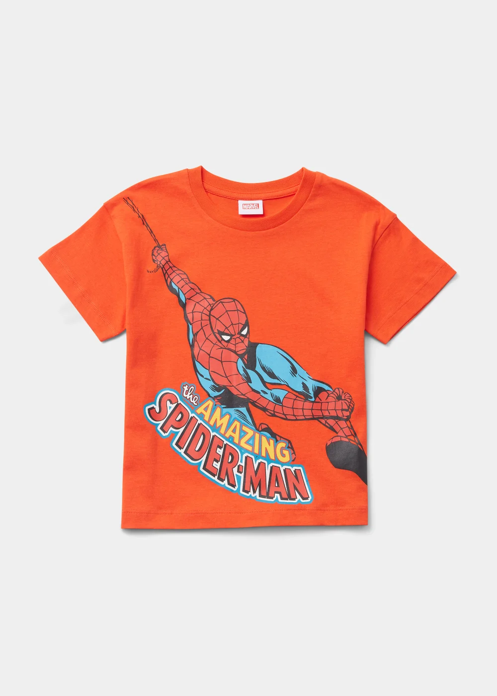 Kids Red Marvel Spider-Man T-Shirt (3-9yrs) - Age 3 Years Image 1