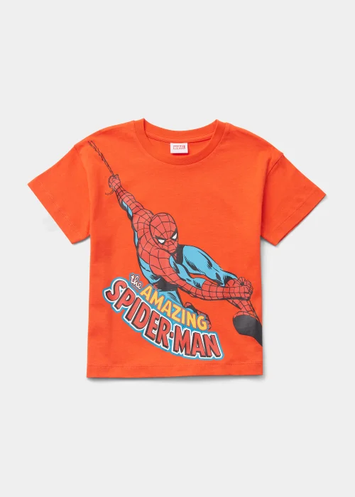 Kids Red Marvel Spider-Man T-Shirt (3-9yrs) - Age 3 Years Image 1