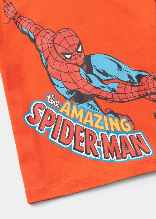 Kids Red Marvel Spider-Man T-Shirt (3-9yrs) - Age 3 Years Image 2
