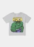 Kids Grey Marvel The Hulk T-Shirt (3-9yrs) - Age 3 Years Image 1