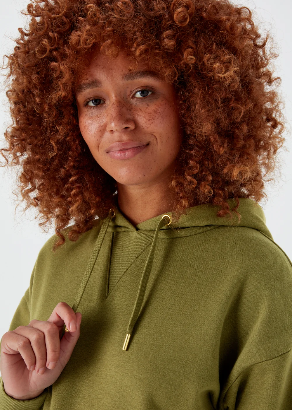 Papaya Petite Green Co-Ord Hoodie - Small Image 3