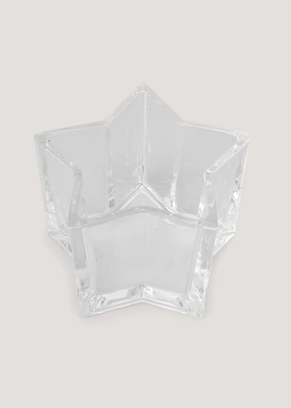 Glass Star Shape Dish (6.5cm x 9cm x 7cm) Image 1