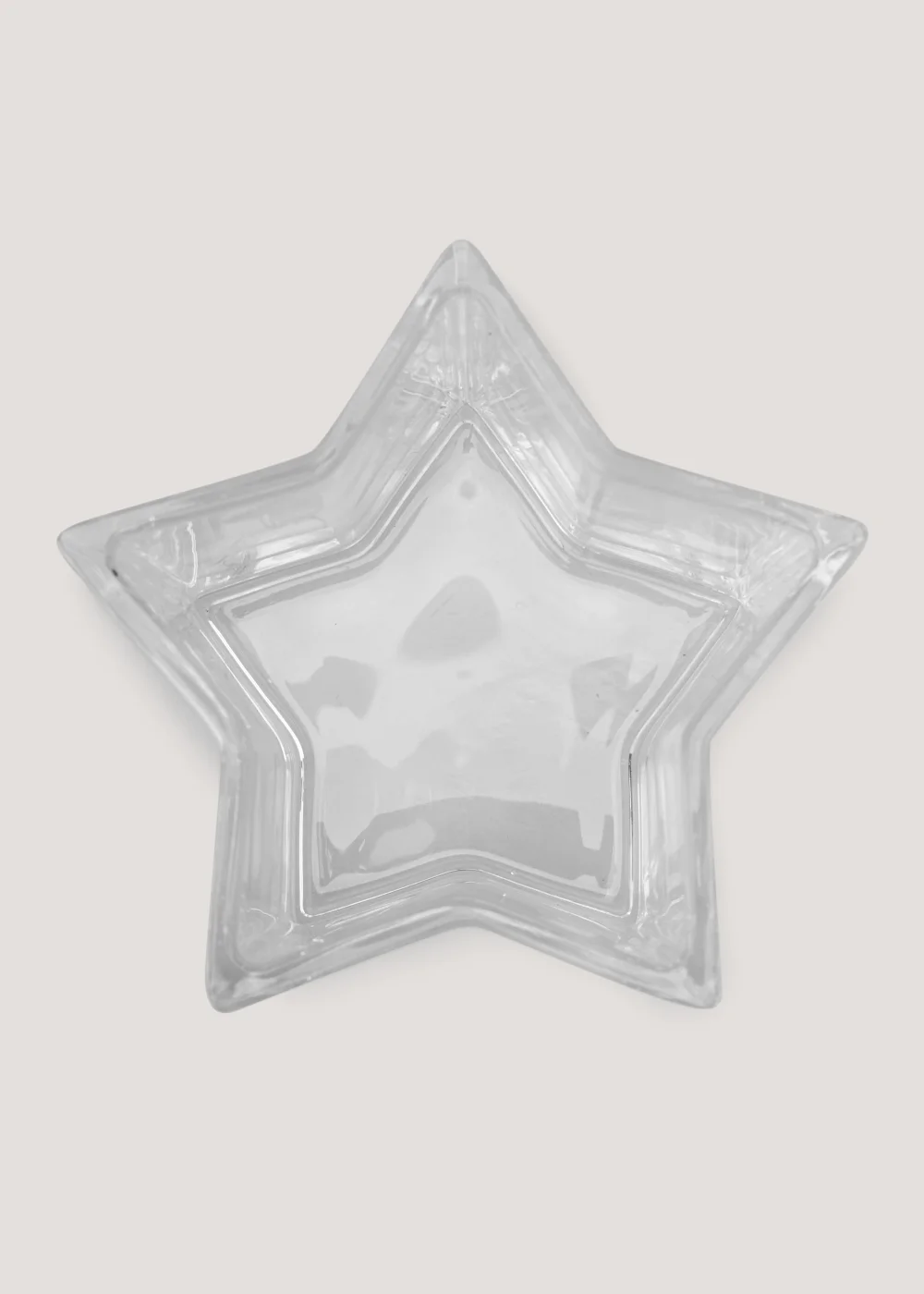 Glass Star Shape Dish (6.5cm x 9cm x 7cm) Image 2