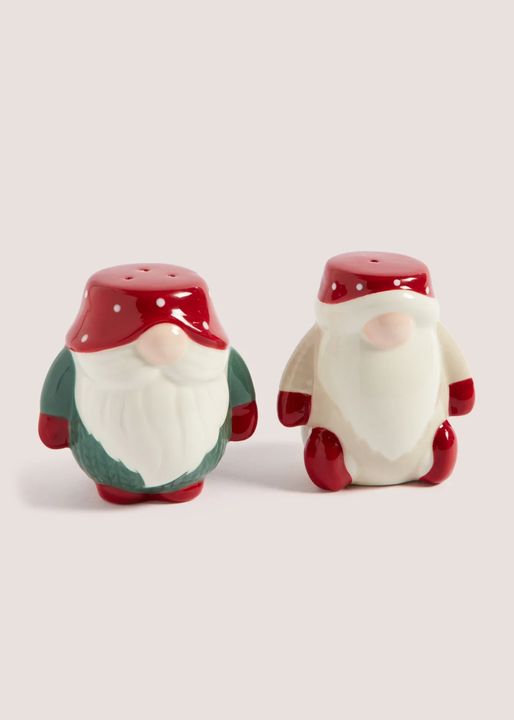 Christmas Gonk Salt & Pepper Shakers (7.5cm x 5cm) Image 1