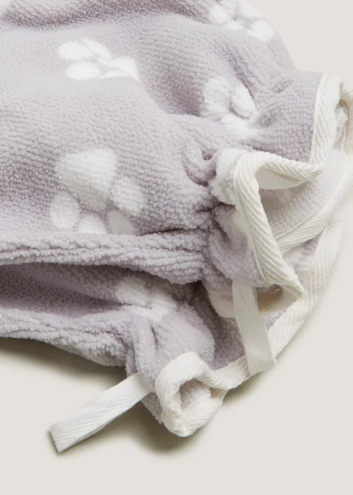 2 Pack Grey Pet Drying Mitts (26cm x 21cm) Image 2