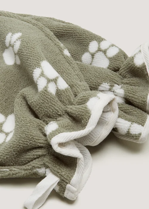 2 Pack Green Pet Drying Mitts (26cm x 21cm) Image 2