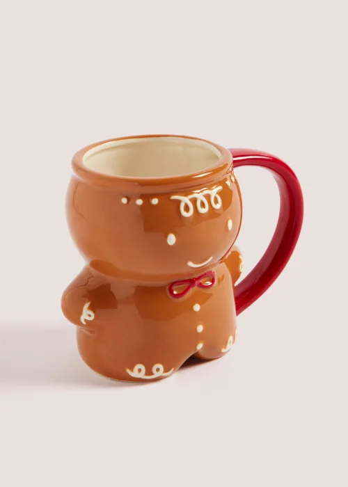 Gingerbread Man Mug (10cm x 8.5cm) Image 1