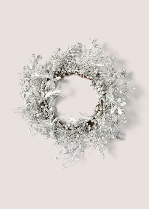 Silver Wreath (30cm) Image 1