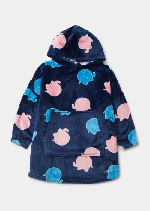 Kids Alder Hey Navy Snuggle Hoodie (3-13yrs) - Age 3 - 7 Years Image 5