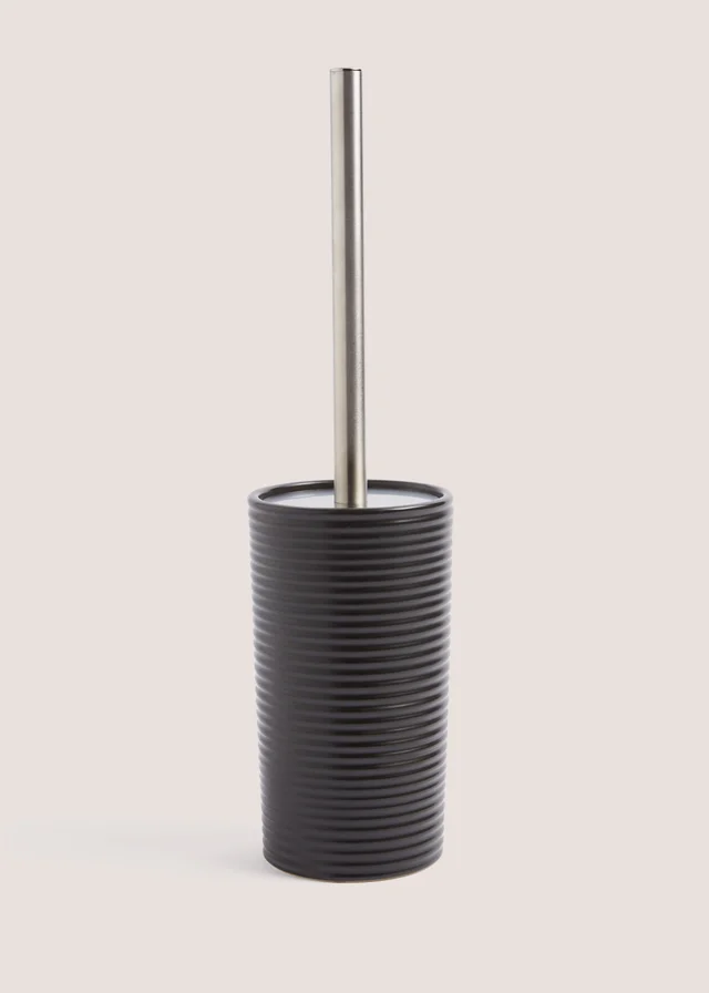 Black Ceramic Toilet Brush