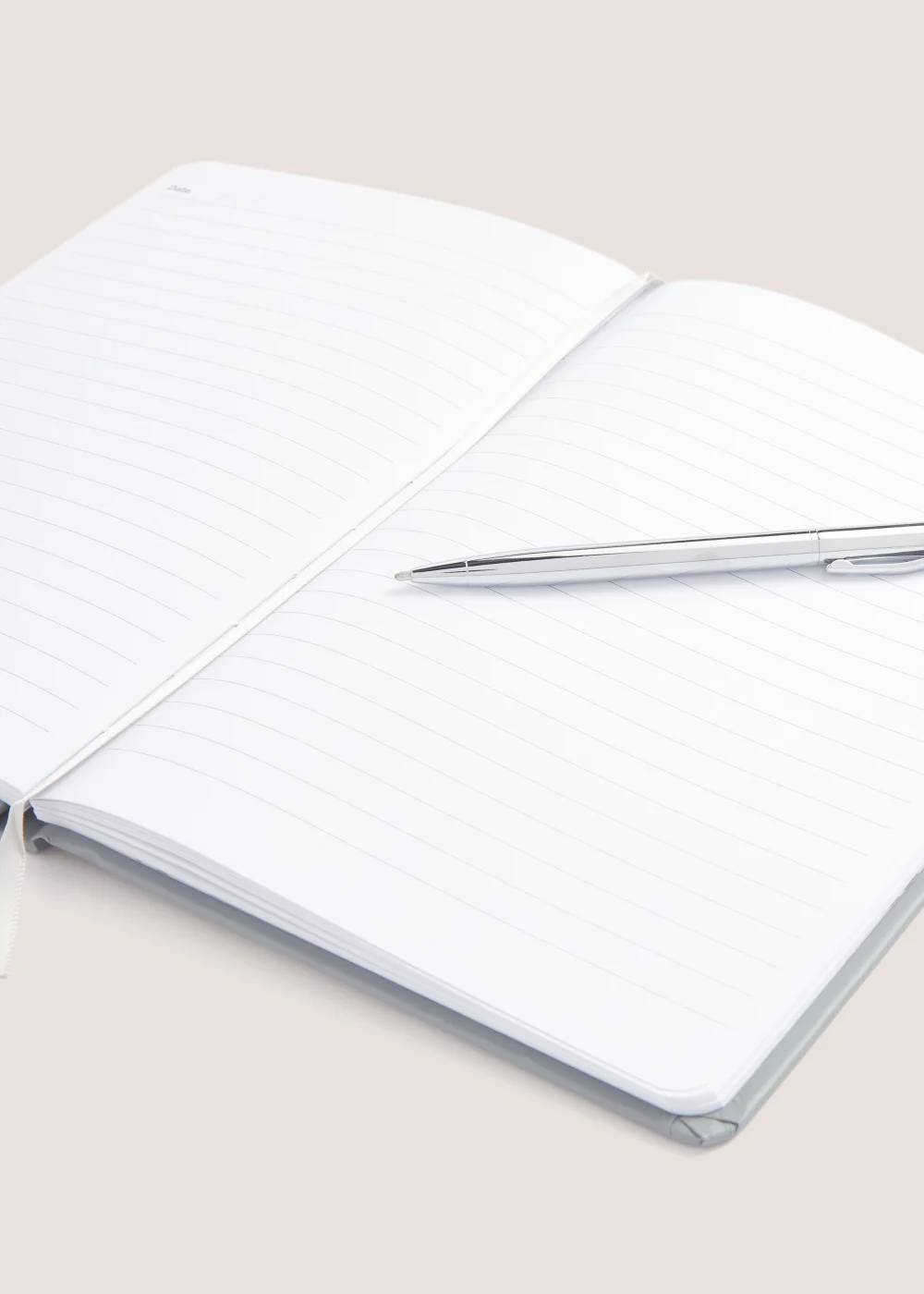 Grey Cat Notebook & Pen Set (22cm x 15.5cm x 1.5cm) Image 2
