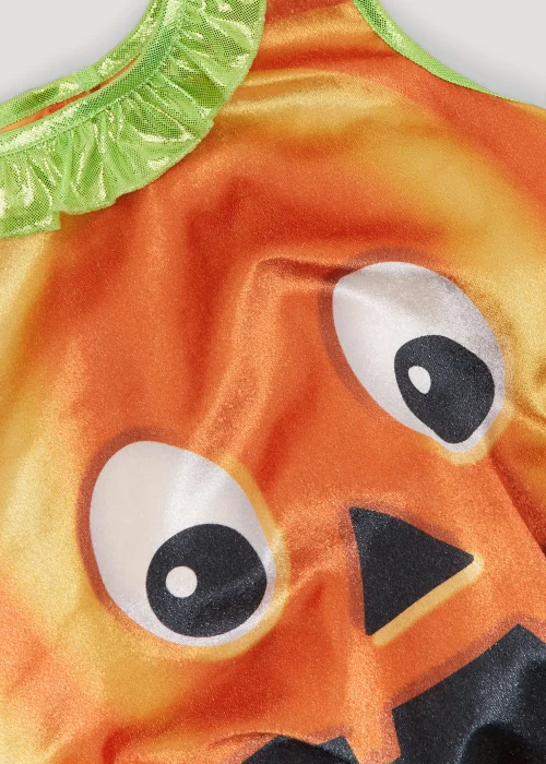 Kids Orange Pumpkin Fancy Dress Costume (9mths-5yrs) - 2-3 Yrs Image 2