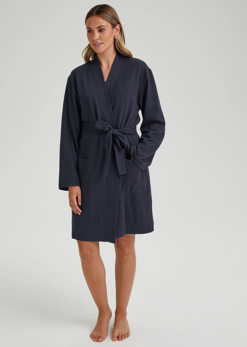 Waffle Dressing Ladies Dressing Gowns Matalan Navy Waffle Dressing Gown Extra Small Waffle Dressing Ladies Dressing Gowns Matalan Navy Waffle Dressing Gown Extra Small