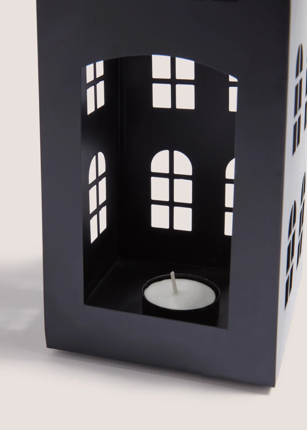 Black Large House Lantern Image 2