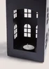 Black Large House Lantern Image 2