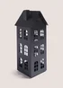 Black Large House Lantern Image 1