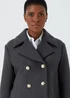 Navy Short Military Jacket - 8 Image 3