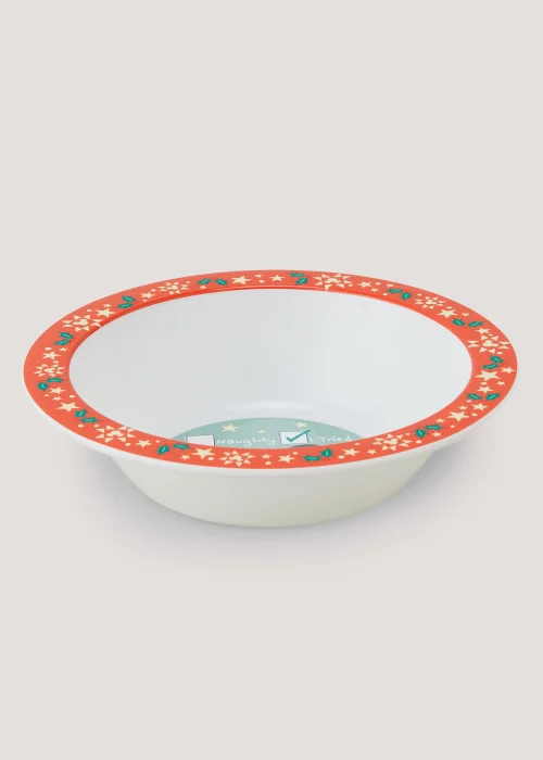 Kids Disney Mickey Mouse Christmas Bowl (16cm) Image 2