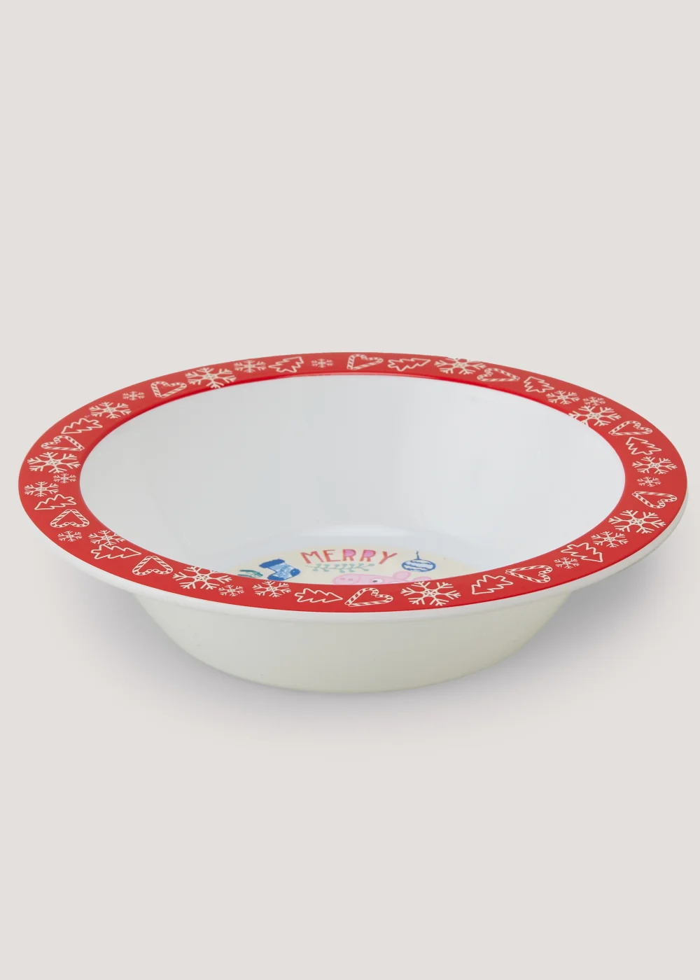 Kids Christmas Peppa Pig Bowl (16cm x 4cm) Image 2